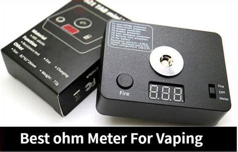 Top 5 Best Ohm Meters for Vaping in 2024 – Reviews & Top Picks